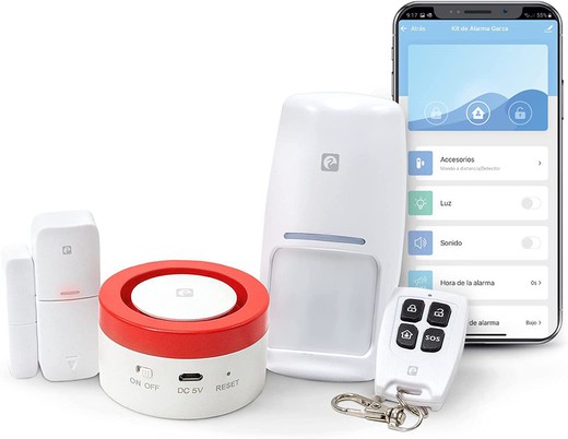 Kit Alarma Seguridad Smart Wifi