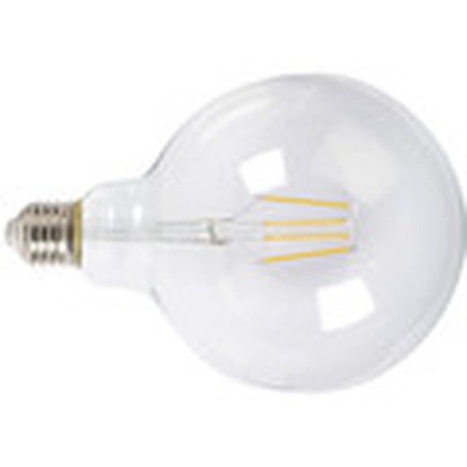 Lamp.Led Filam.Globo G125  6w 2700k Tran