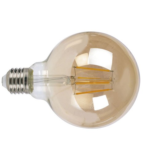 Bombilla Led Filam.Globo G95  6w 2500k Vinta