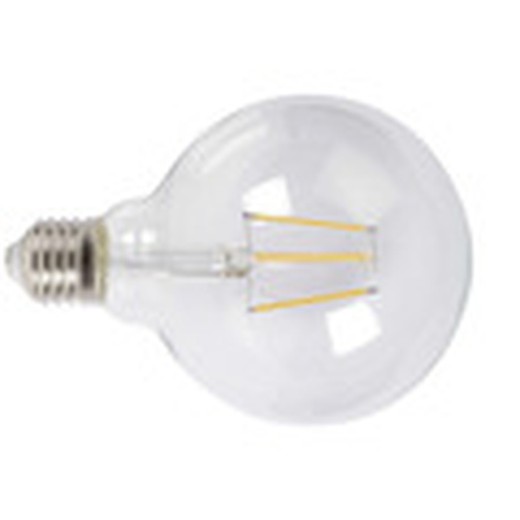 Lamp.Led Filam.Globo G95  8w 2700k Trans