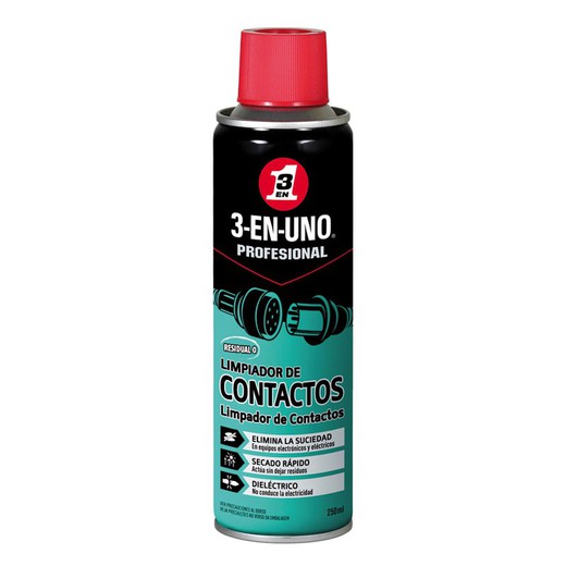 Limpiador De Contactos 3en1 250 Ml.