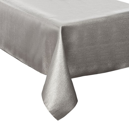 Mantel Mesa 140x240cm Plata 100% Poliester