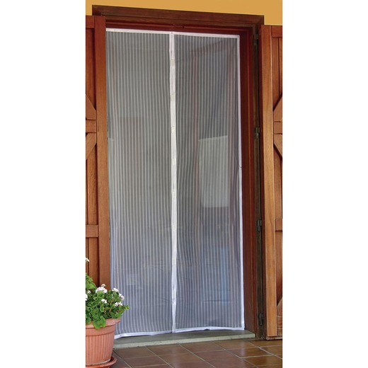 Mosquitera Puerta Imán 120x230.Blanco