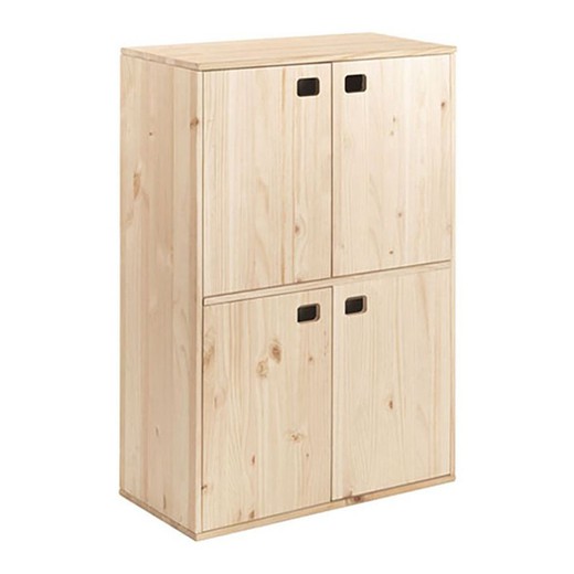 Mueble Dinámic 4 Puertas Pino