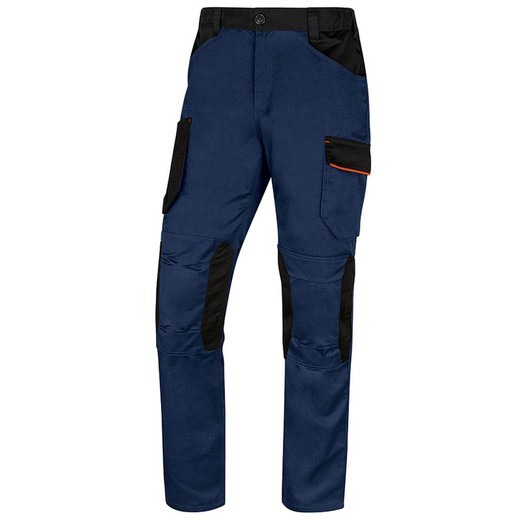 Pantalon Stretch Modelo M2pa3str Color Azul-Naranja Talla Xxl
