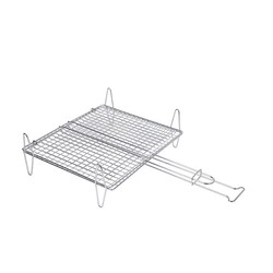 Parrilla Abombada Zinc 40x45 Cm