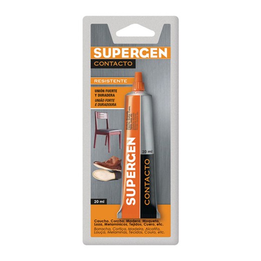 Pegamento Contacto Supergen. 20 Ml