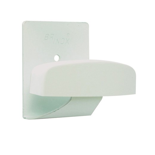 Percha A Dhes.Acero. Blanco 42x50mm 2unidades