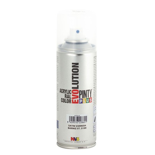 Pintura Spray Acril.Barniz Satin.200ml