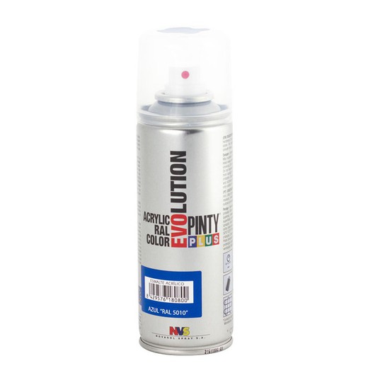 Pintura Spray Acrilica Azul Osc Br 200ml