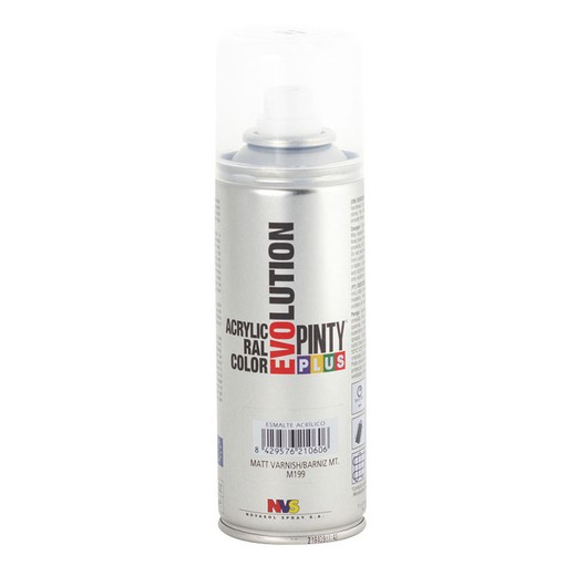 Pintura Spray Acrilica Barniz Mate 200ml