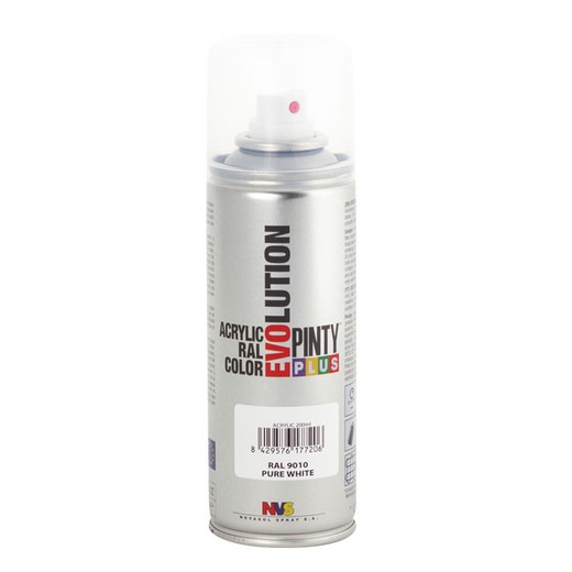 Pintura Spray Acrilica Blanco Bril 200ml