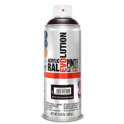 Pintura Spray Acrilica Negro Mate 400ml