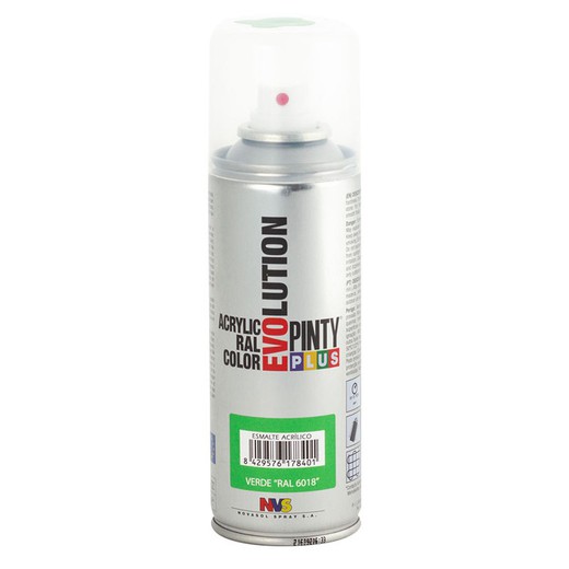 Pintura Spray Acrilica Verde Clar  200ml