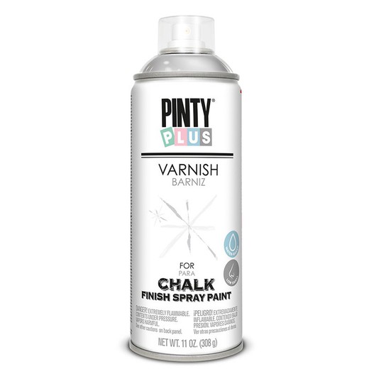 Pintura Spray Chalk Barniz Mate Agua