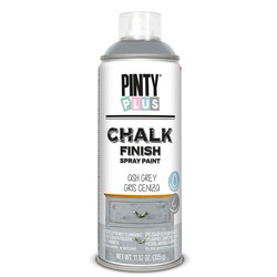 Pintura Spray Chalk Efecto Tiza Gris