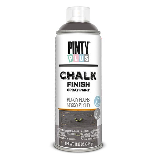 Pintura Spray Chalk Efecto Tiza Negro