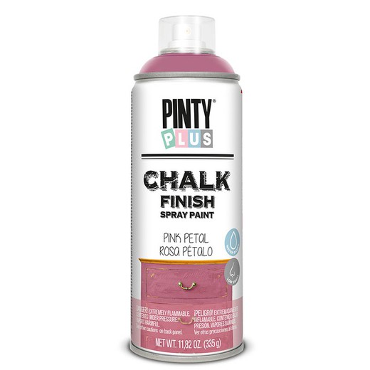 Pintura Spray Chalk Efecto Tiza Rosa