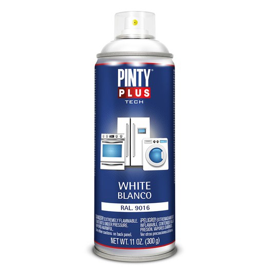 Pintura Spray Electrodom. Blanco 400 Ml