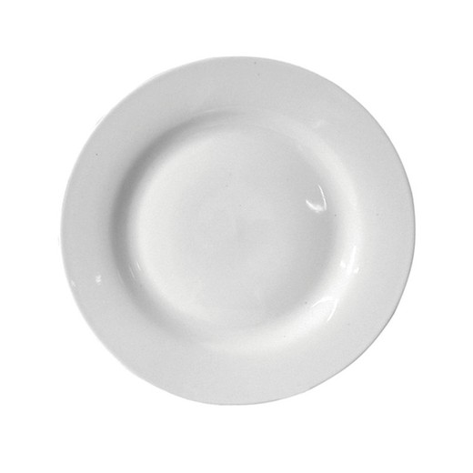 Plato Llano Porcelana 24cm. Elena