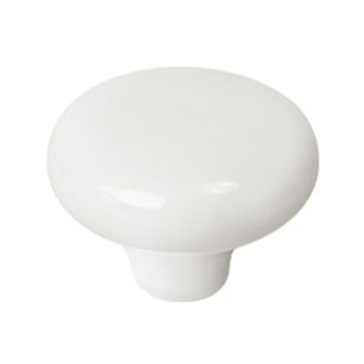 Pomo 31mm Porcelana Blanca