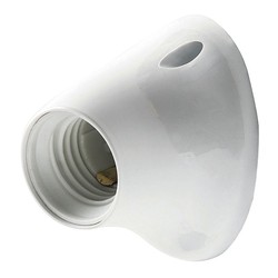 Portalamparas Zocalo Curvo E-27 Duolec