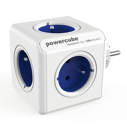 Powercube Original 5 Tomas Corriente Azu