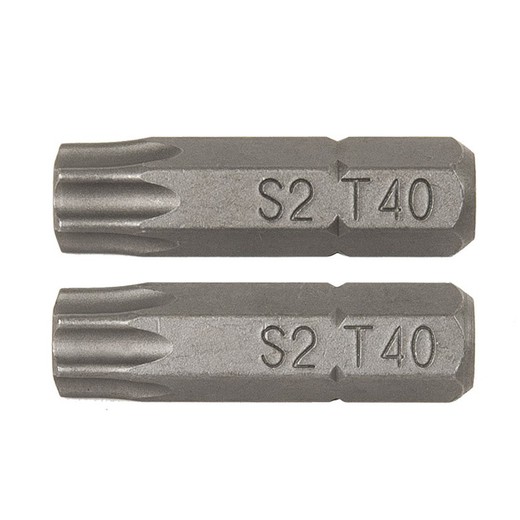 Puntas 25mm.Torx Nº.15 Jgo.2 Ratio