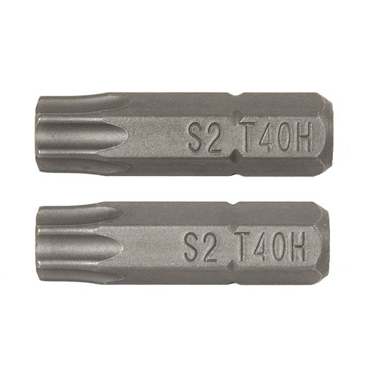 Puntas 25mm.Torx Seguridadt20 Jgo.2 Rati