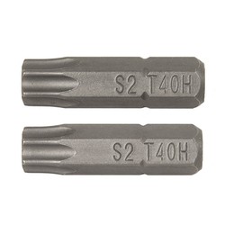 Puntas 25mm.Torx Seguridadt40 Jgo.2 Rati