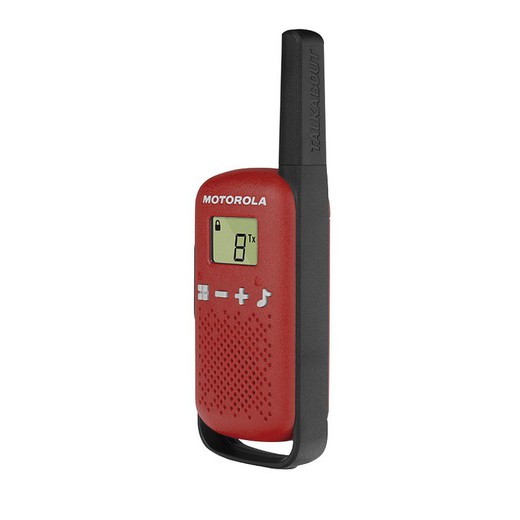 Radiocomunicador Motorola T42 Red Pack