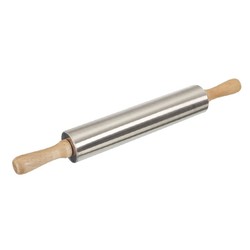 Rodillo Amasar Madera/Acero Inox.