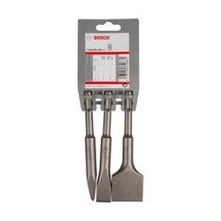 Set 3 Cinceles Sds-Plus Bosch Punta Chata