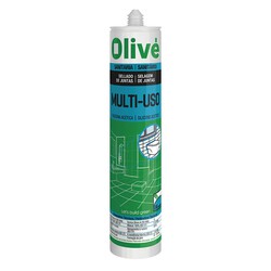 Silicona Olive Universal 280 Ml Neg.