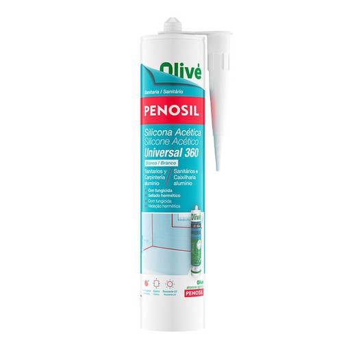 Silicona Universal Penosil 280 Ml Neg.