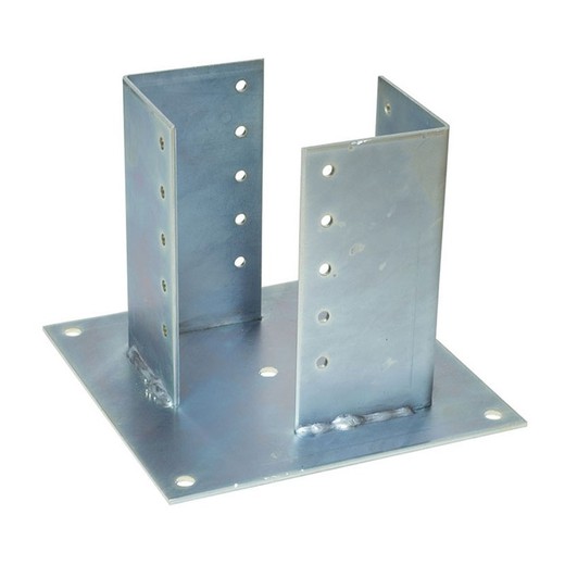 Soporte Suelo 90x90 Placa 150x150 8 Unidades