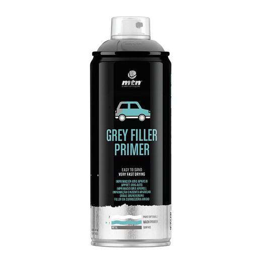 Spray Imprimación Gris Aparejo 400 Ml