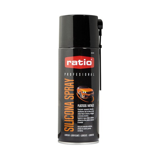 Spray Lubricante Silicona  400ml Ratio