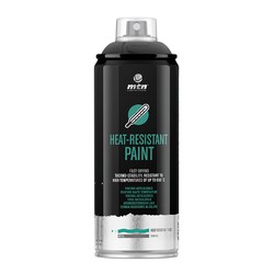 Spray Pintura  Alta Temp. Negra 400 Ml