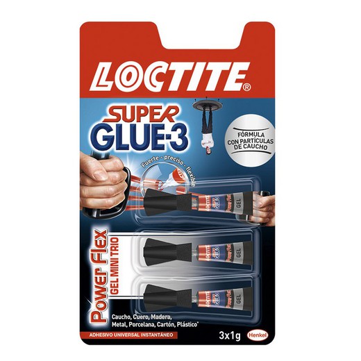 Super Glue-3 Mini Trio Power Flex 3x1 Gr