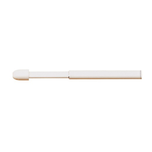 Varilla Extensible Visillo Ovalado 60-95cm Blanco