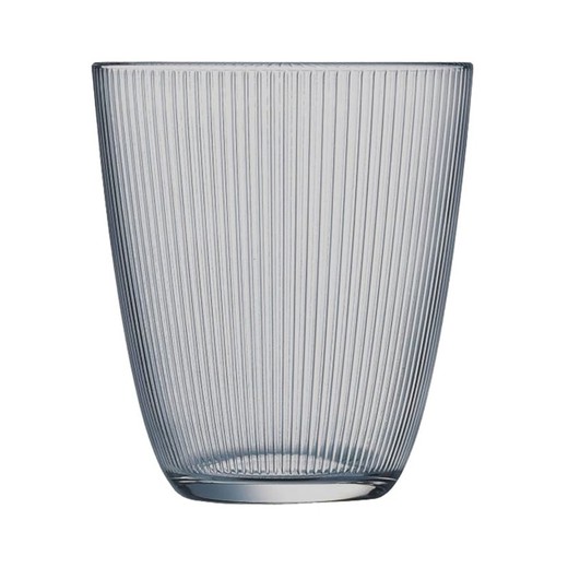 Vaso Concepto Gris Stripy 6unidades Luminarc