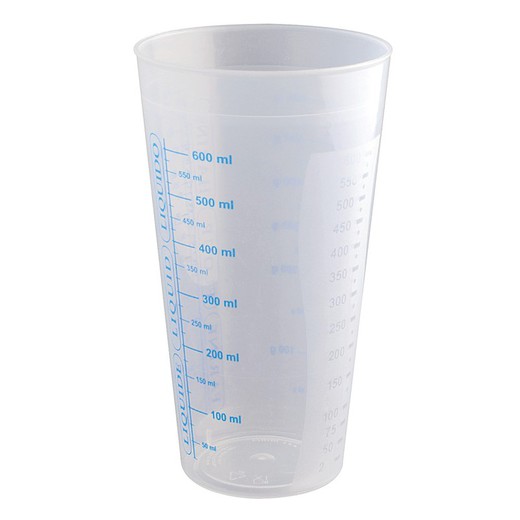 Vaso Graduado Plástico 0,75l