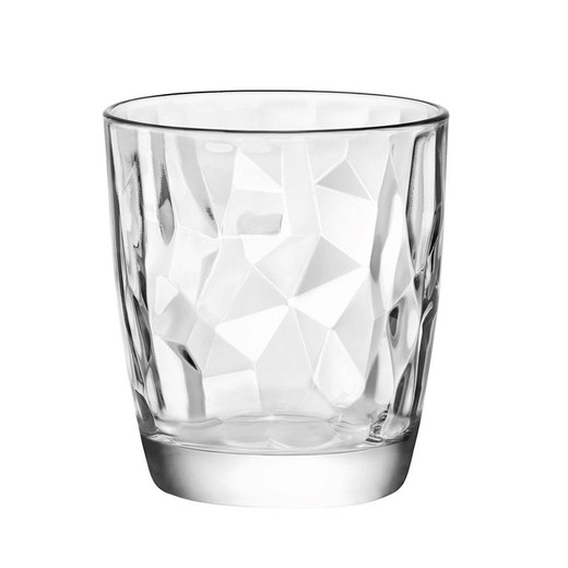 Vasos Vidrio Diamond 30,5cl. 6 Unidades