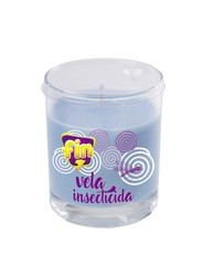 Vela Vaso Cristal Insecticida