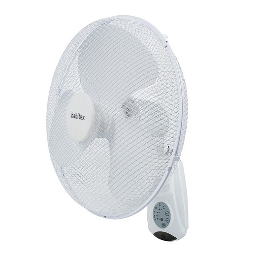 Ventilador Pared Modelo Vtp45m Con Mando Marca Habitex