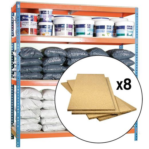 4 Bandejas Para Kit Estanterias Mega 45