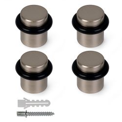 4 Topes Puerta Alum. Inox. Atorn. Nesu