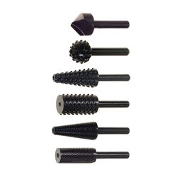 6 Raspas Surtidas (3 Madera, 3 Metal)