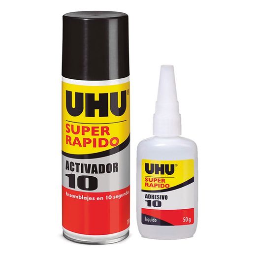 Adhesivo 10 Super Rapido 50 Gr+Activador 200 Ml